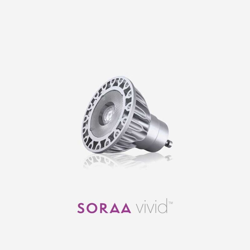 SORAA GU10 VIVID 9.5W SORAA GU10 VIVID 7.5W