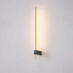 aplique led kora dorado